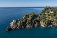 Il promontorio e il faro di Portofino