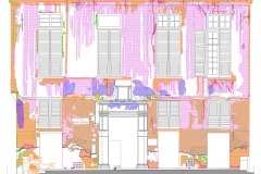 Palazzo Grillo Cattaneo,  Genova.  Mappatura degradi con laser scanner e drone per restauro