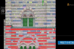 Mappatura fotografica aerea + rilievo laser-scanner campanile e restituzione 2D per progetto