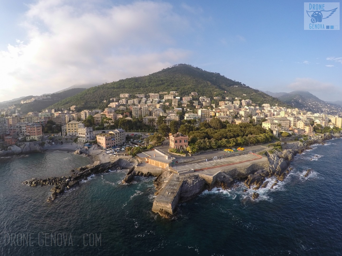 Fotografia con drone - Quinto al Mare, Genova