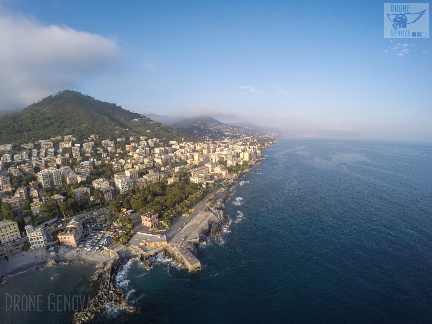 Fotografia con drone - Quinto al Mare, Genova