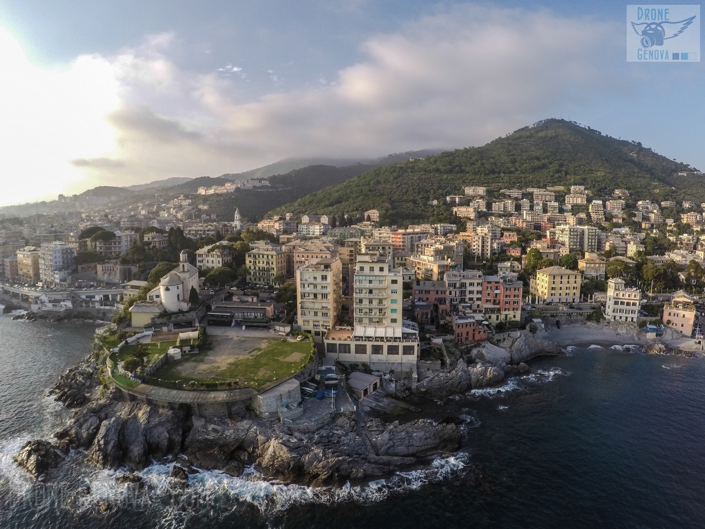 Fotografia con drone - Quinto al Mare, Genova