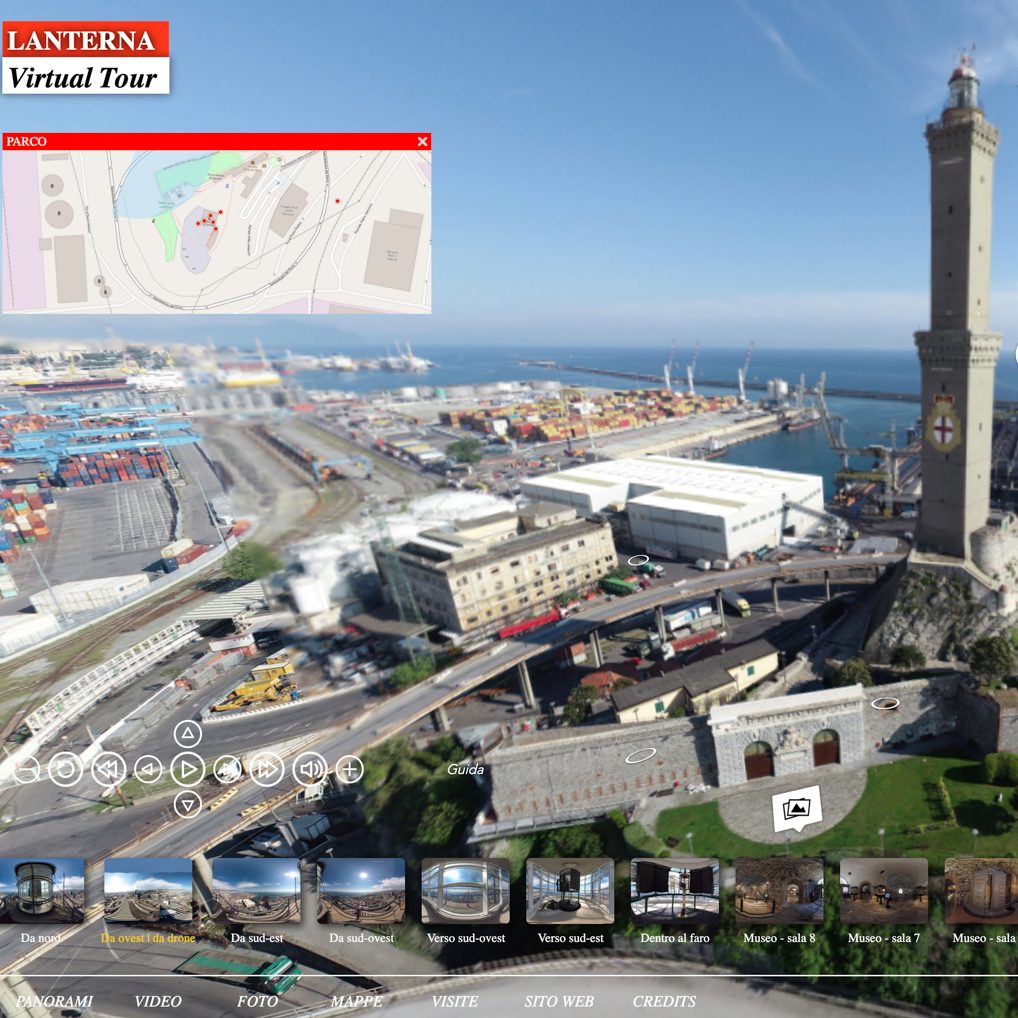 Virtual tour lanterna di Genova