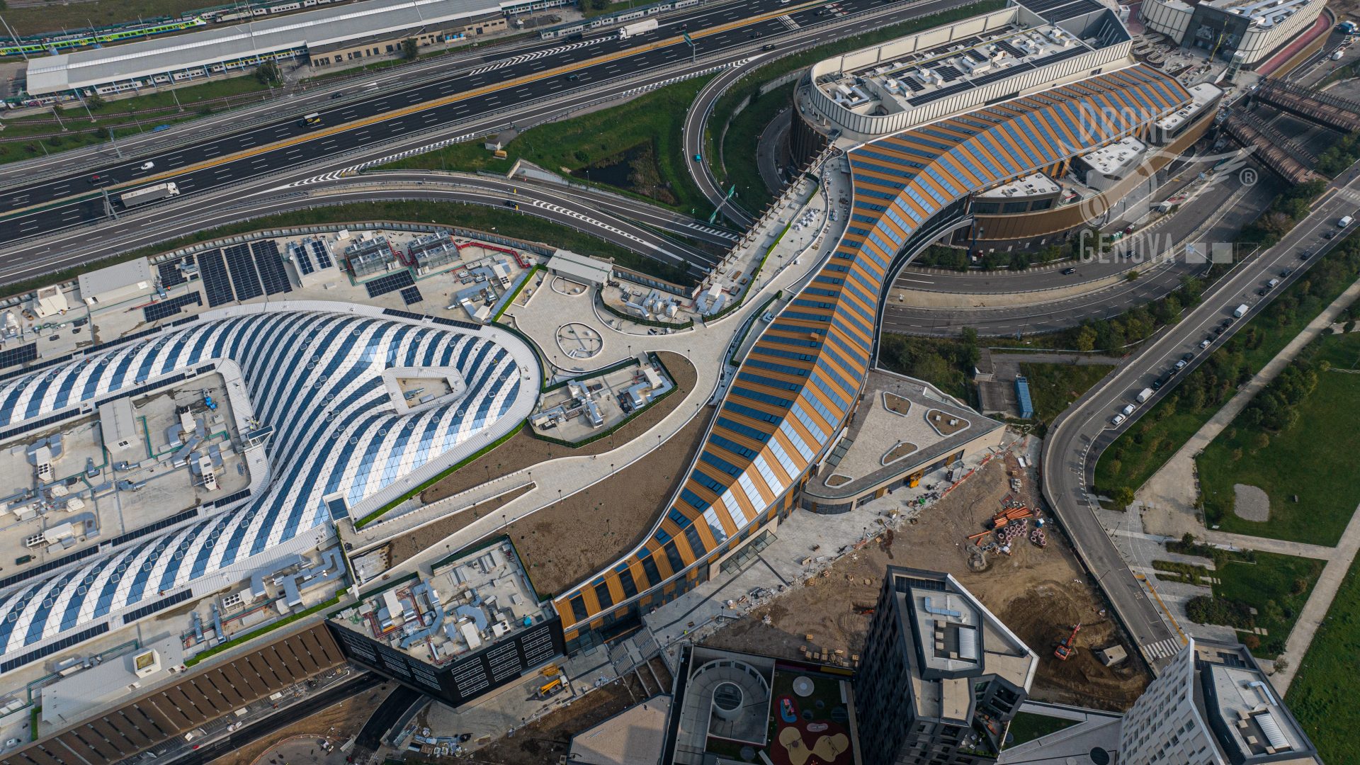 Riprese aeree per Fotoinserimento a Milano