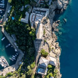 Portofino, foto aerea di Drone Genova